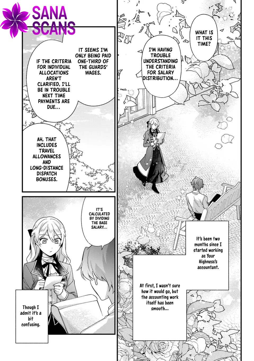 The Prince’s Accountant with a Secret — The Fake Lady Just Wants to Resign Peacefully to Avoid Execution! Chapter 4 Page 4